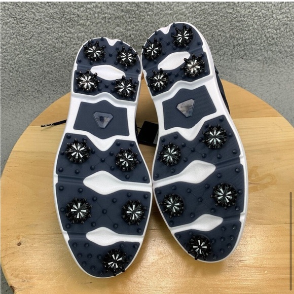 Cuater The Legend Travis Mathew Mens Size 11 Golf Shoes Blue Navy Leather NEW - Picture 7 of 9